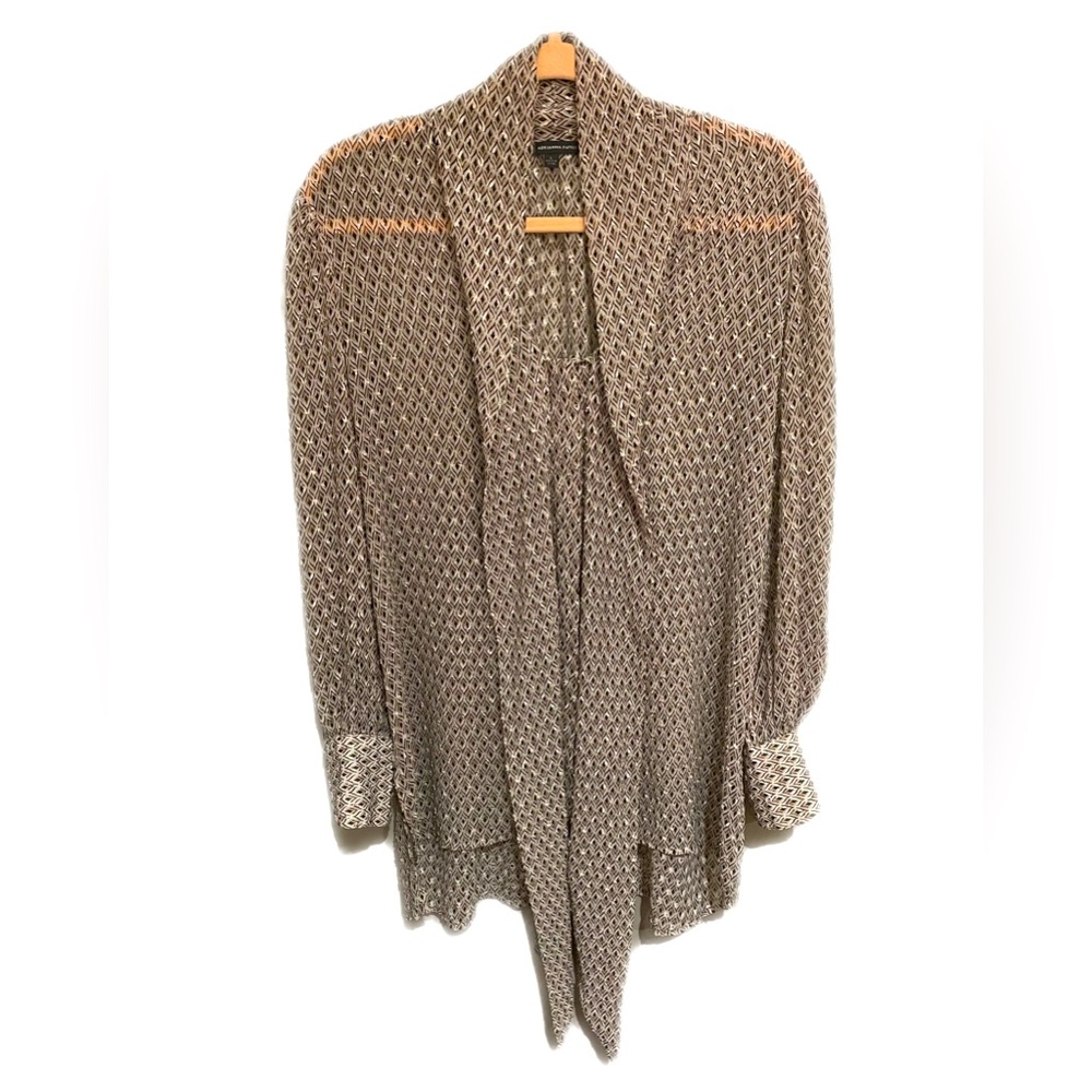 Adrianna Papell Women’s Patterned Blouse Size Large